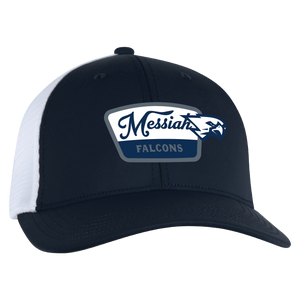 Hugo Structured Solid Nylon Spandex Classic Stretch Fit Cap | Navy