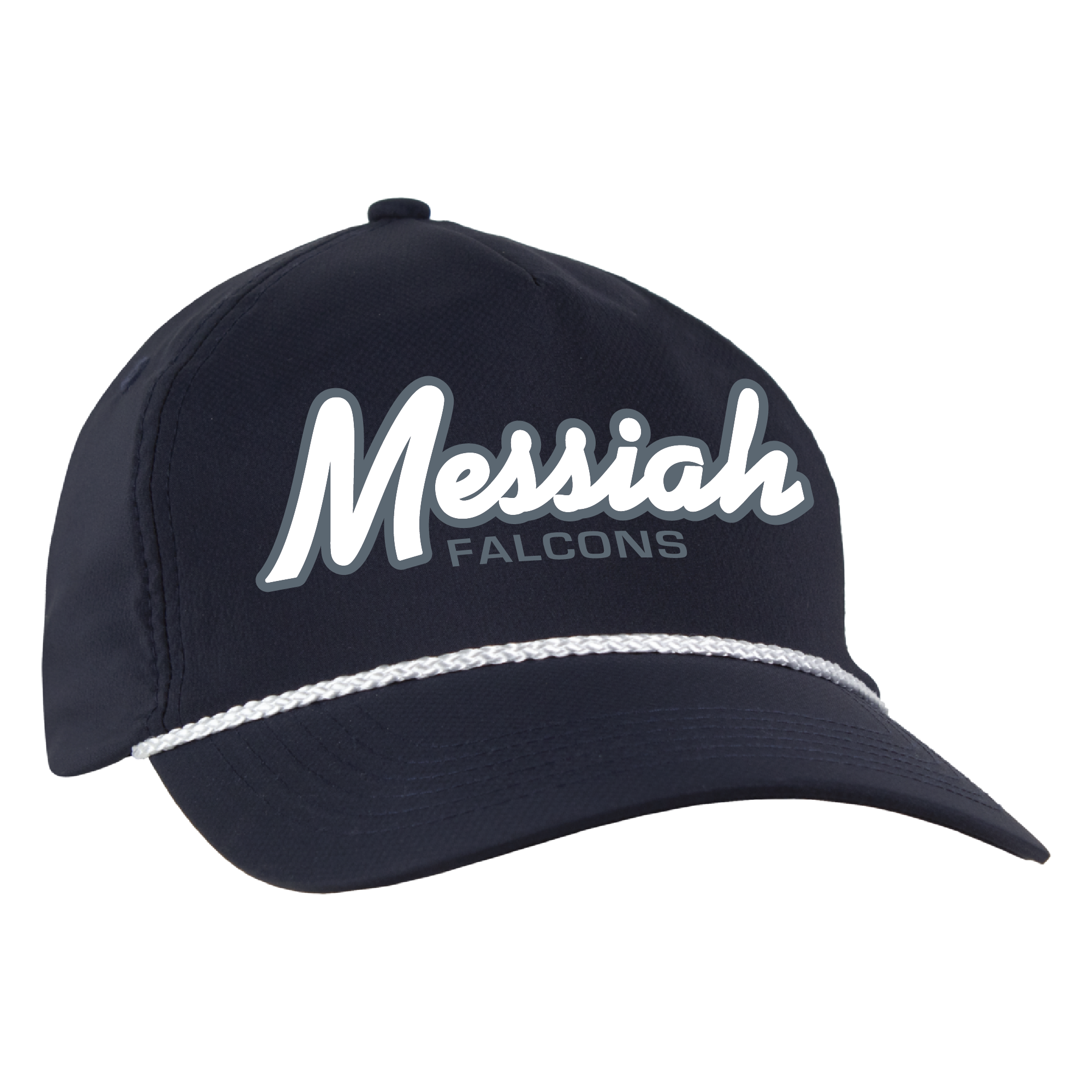 Alto Structured Classic 5-Panel Tech Fabric Cap | Navy
