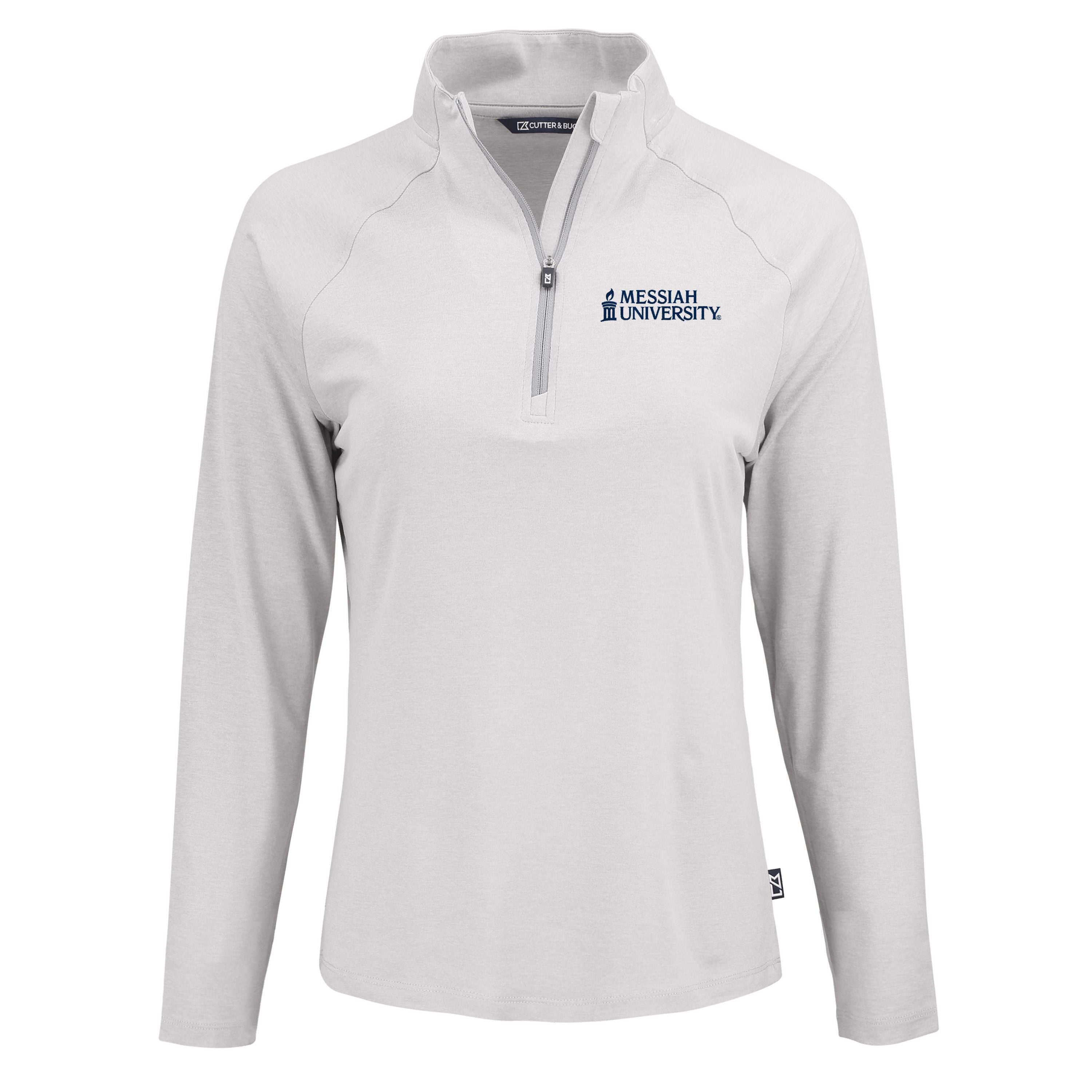 Coastline Epic Comfort Eco Womens Quarter Zip | Concrete