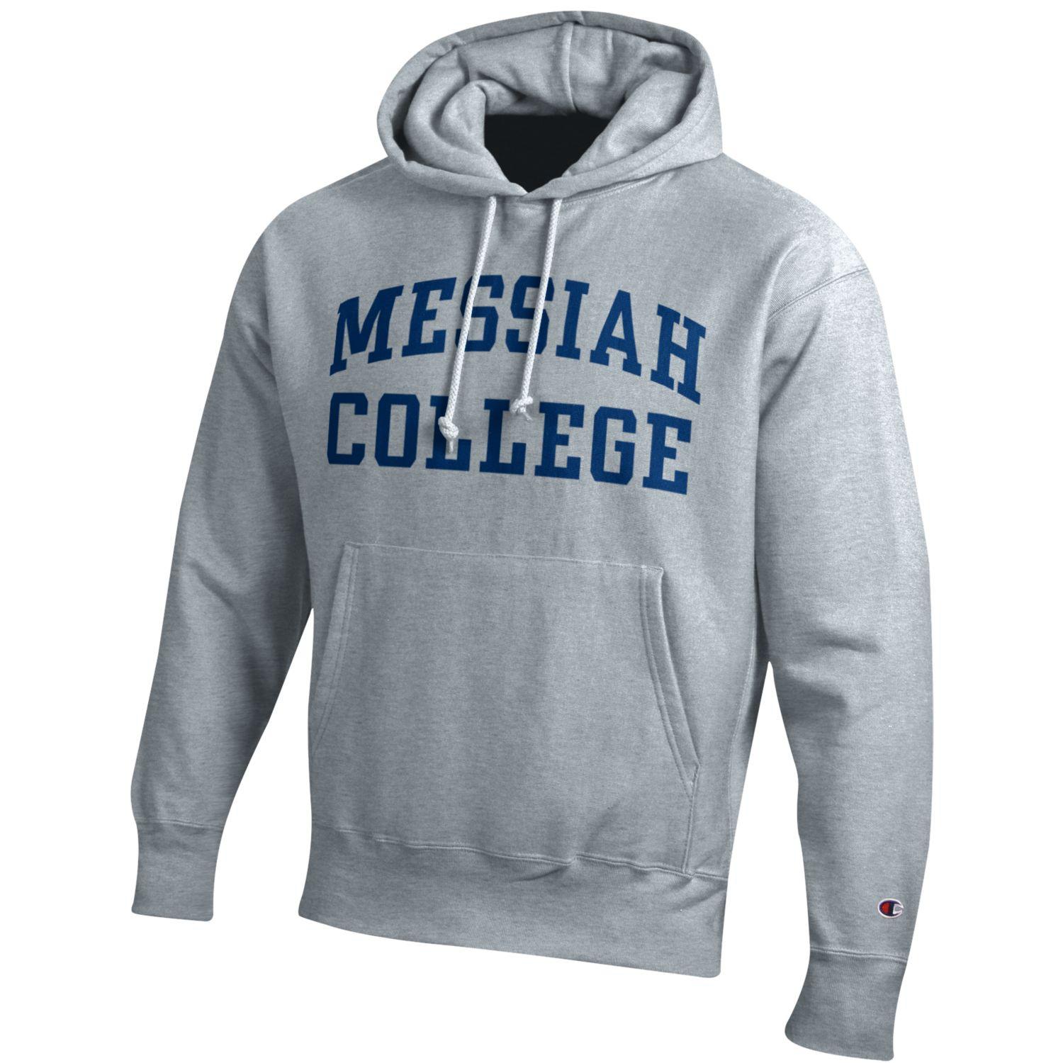 Messiah College Reverse Weave Hood Split M | Oxford