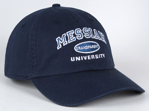 Washed Twill Classic Cap With Cloth Back Strap | Naut Navy