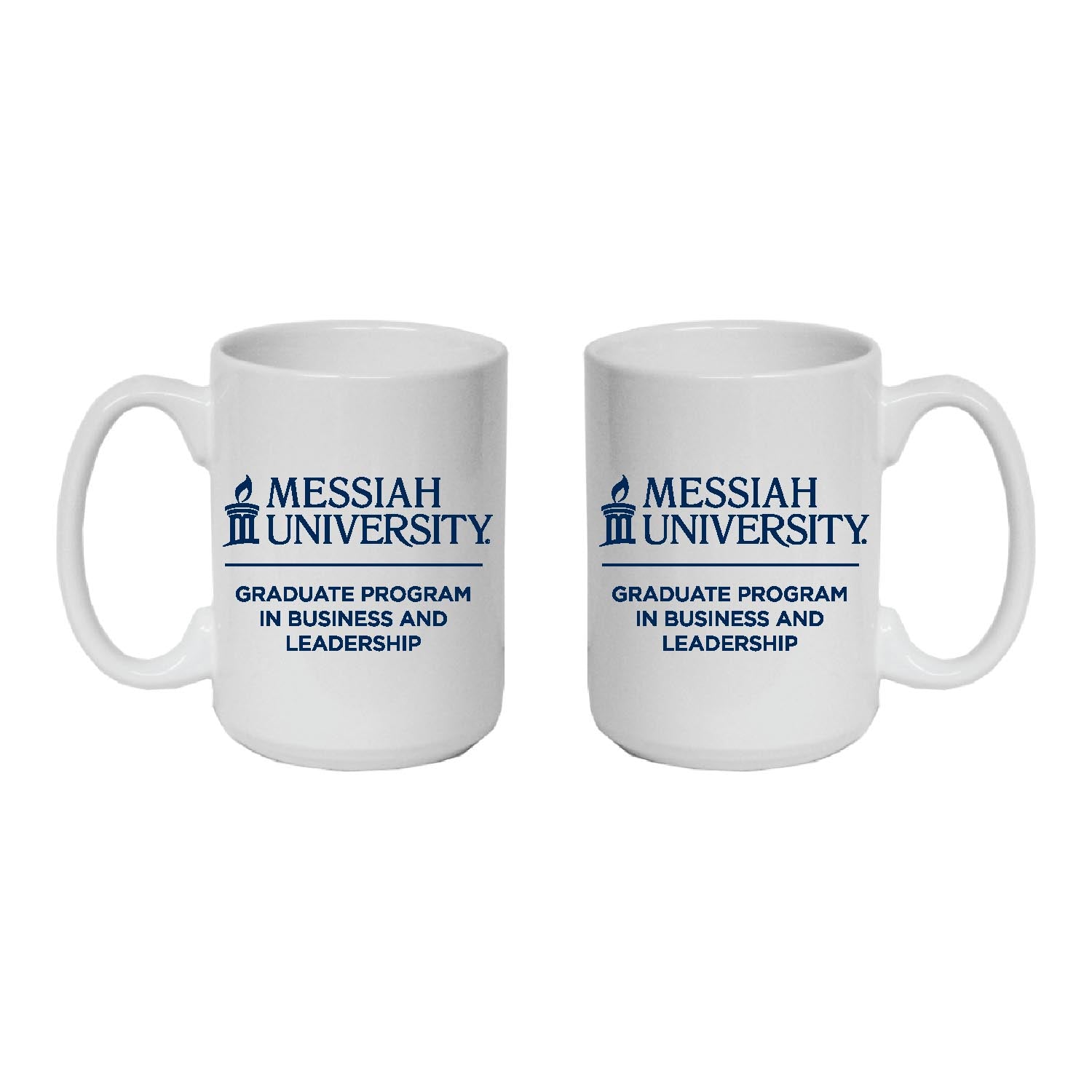 15 Oz. Graduate Program in Business & Leadership Mug | White