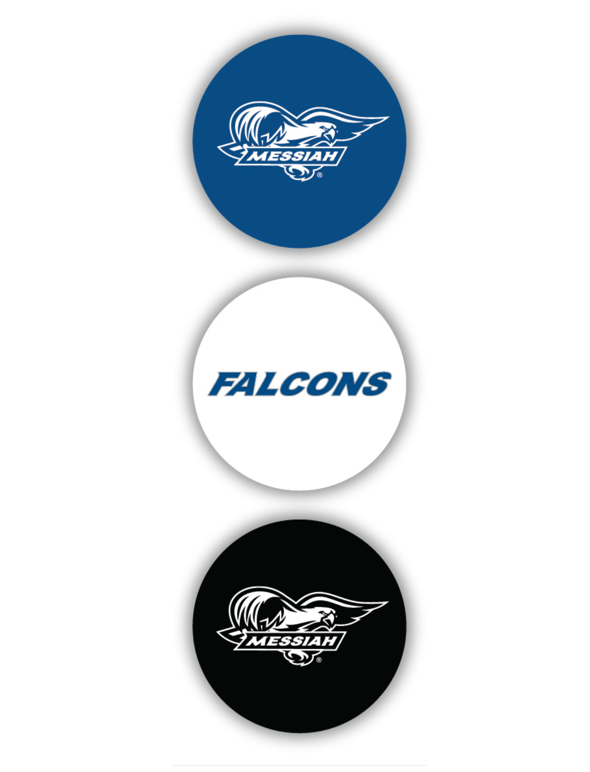 Messiah 3 Pack Circle Decals