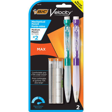 Velocity Max Mechanical Pencil .7mm 3pk