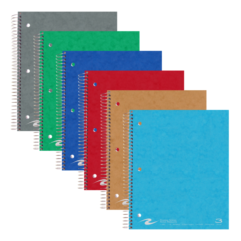 3 Subject Notebook