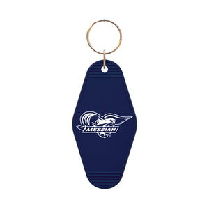 Vintage Motel Keychain, Navy (F24)