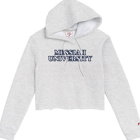 Ladies 1636 Cropped Hood | Ash