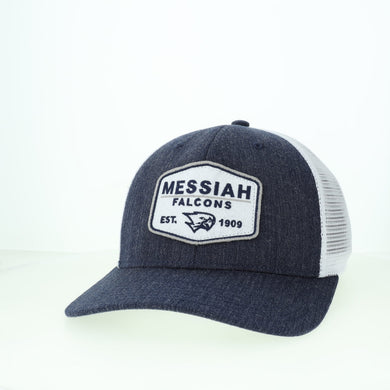 Mid-Pro Snapback Trucker Cap, Navy/White (F24)