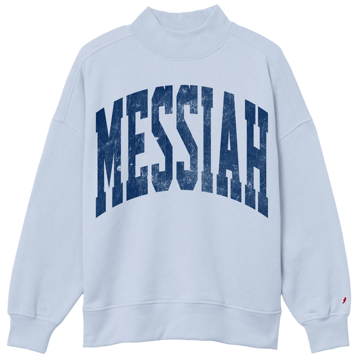 Diana Mock Neck | Cashmere Blue