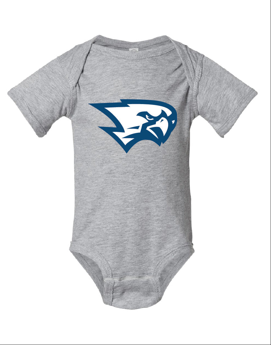 Infant Logoed Onesie | Heather Grey