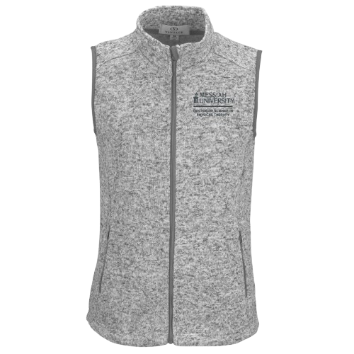Ladies Summit Sweater Fleece Vest | Iceberg Heather