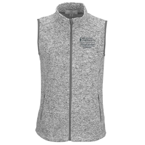 Ladies Summit Sweater Fleece Vest, Iceberg Heather