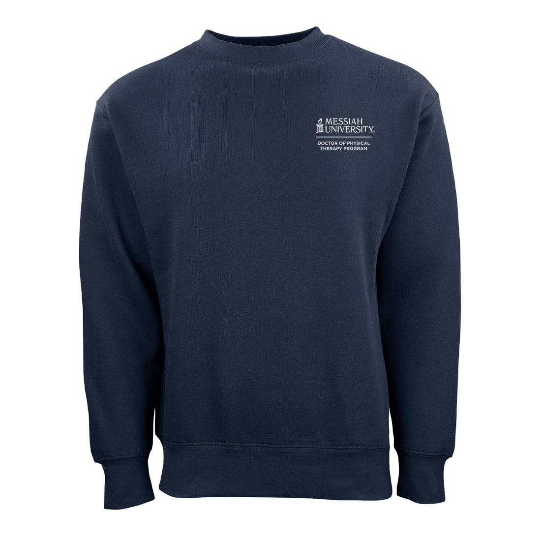 Unisex Cotton Fleece Crew | Dark Navy | Doctor in Physical Therapy Program