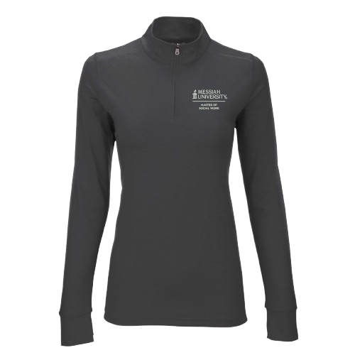 Ladies Vansport Zen Pullover | Dark Grey