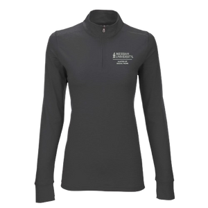 Ladies Vansport Zen Pullover, Dark Grey