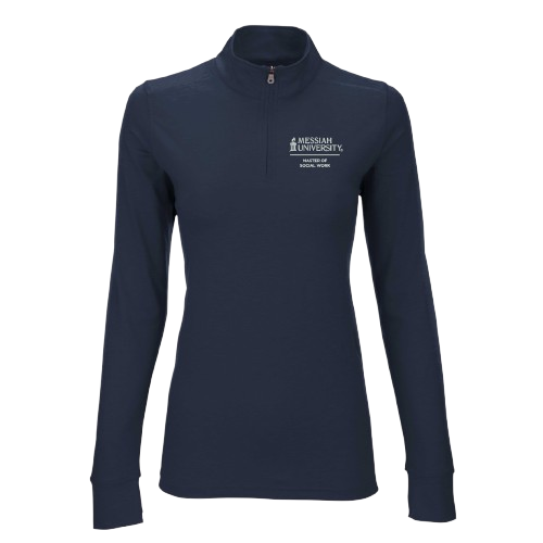 Ladies Vansport Zen Pullover, Navy