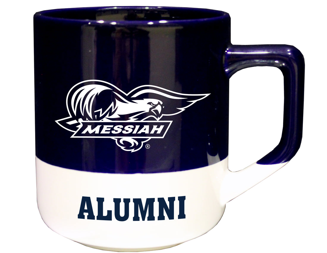 Messiah Alumni Mug | Navy &amp; White