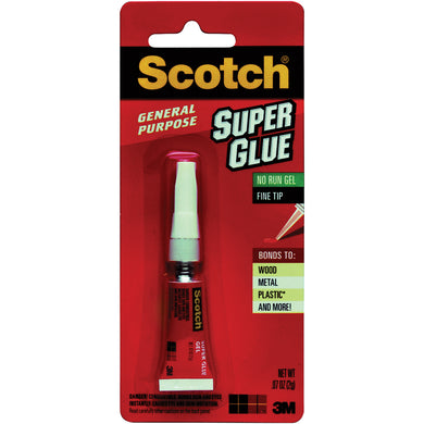 Scotch General Purpose Super Glue Gel Fine Tip