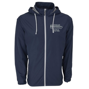 Men's Club Jacket, Navy/Grey