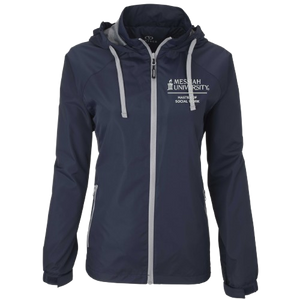 Ladies Club Jacket, Navy/Grey