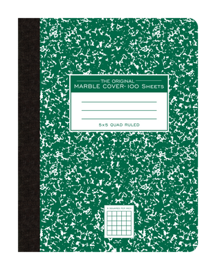 Green Marble Graph Paper