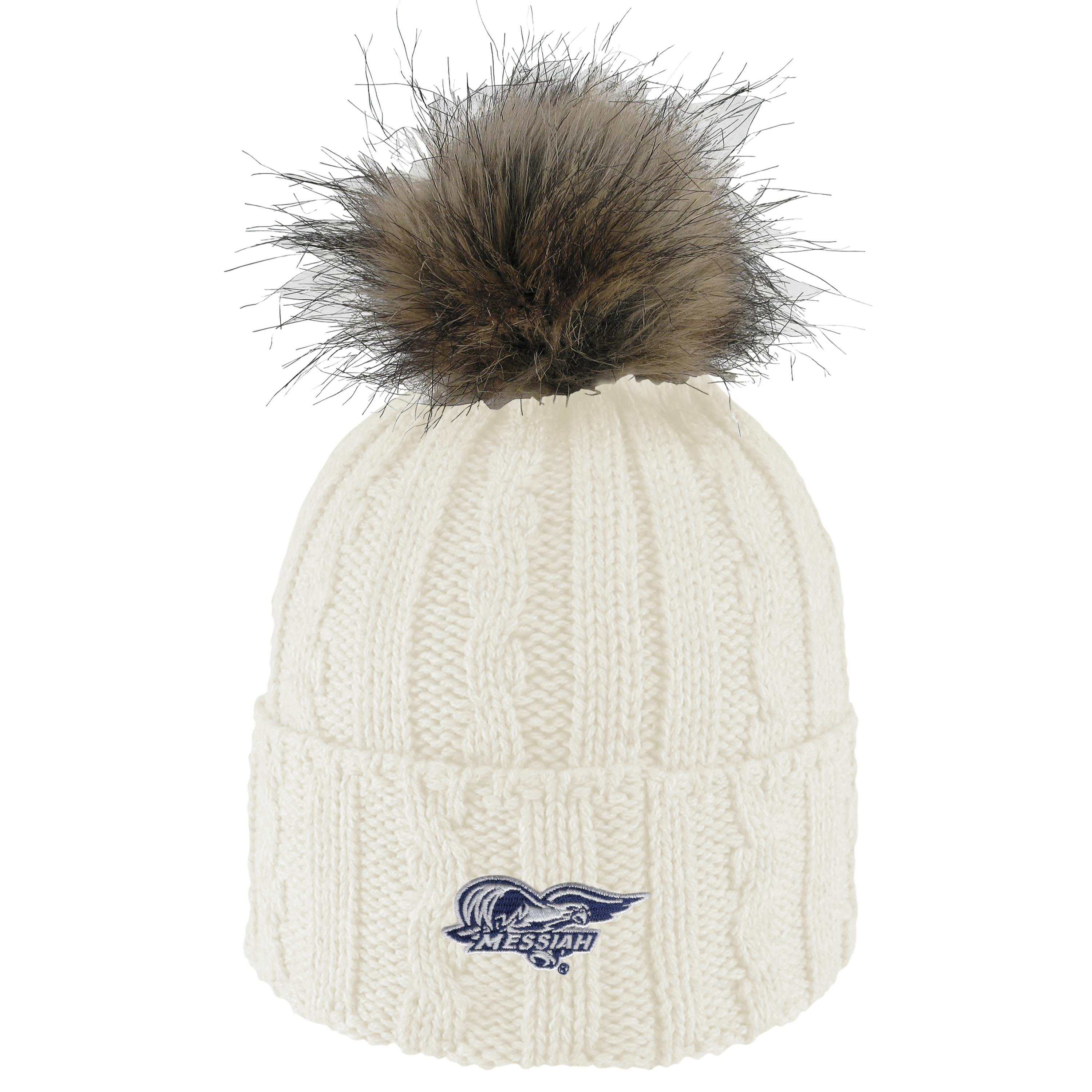 Alps Knit Pom Beanie | Cream