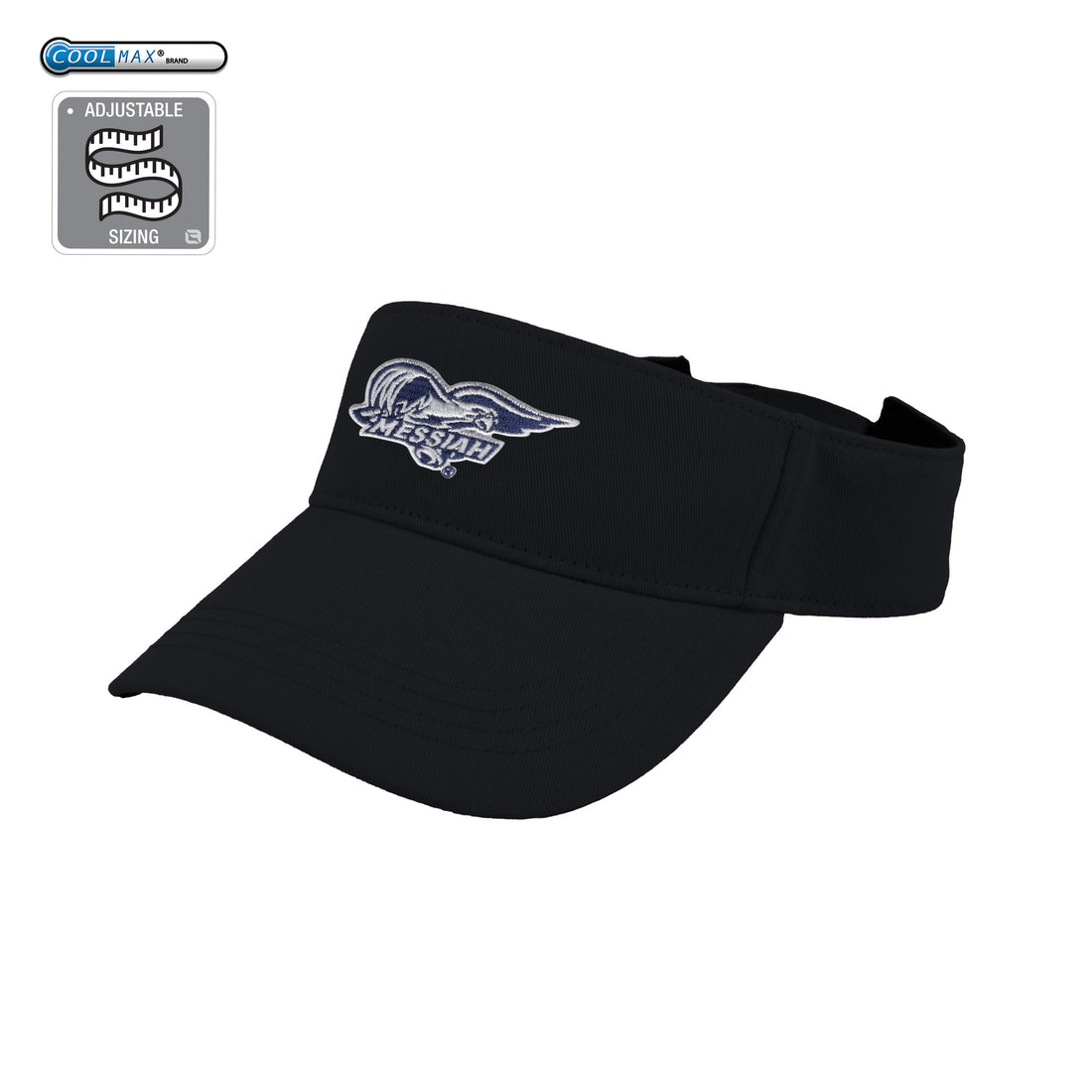 Slice Cotton Visor | Navy