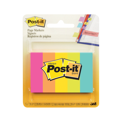 Post-It Flags Asst 5Pk