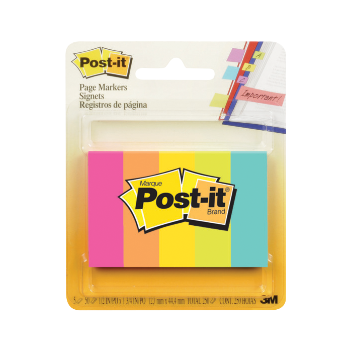 Post-It Flags Asst 5Pk