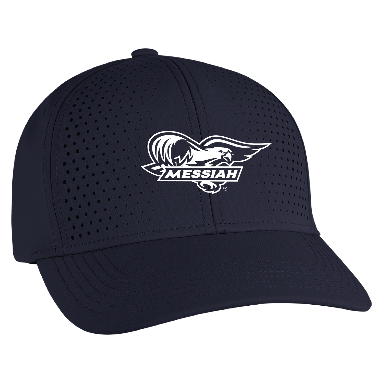 Airflow Laser Front Panel Structured Classic Fit Cap | Navy