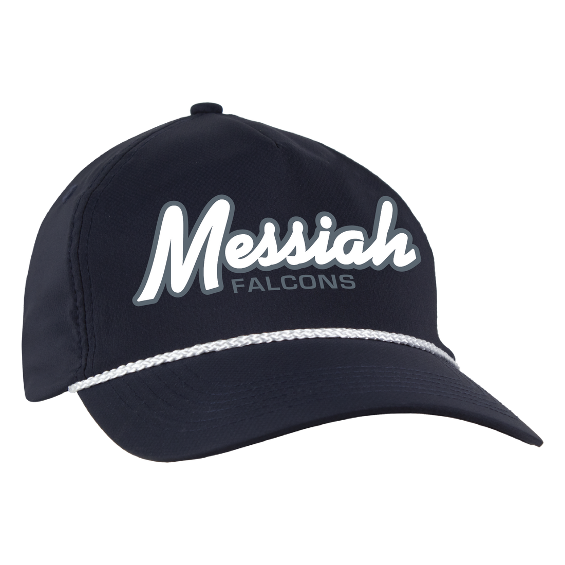 Alto Structured Classic 5-Panel Tech Fabric Cap | Navy