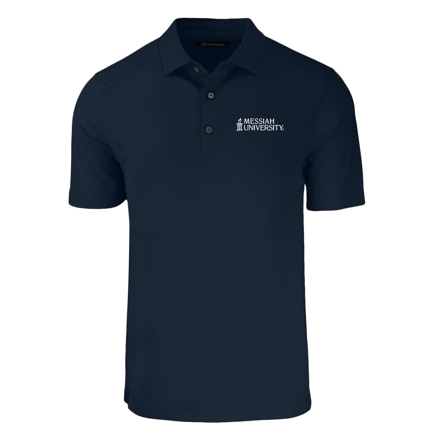 Forge Eco Stretch Recycled Mens Big &amp; Tall Polo | Navy/White
