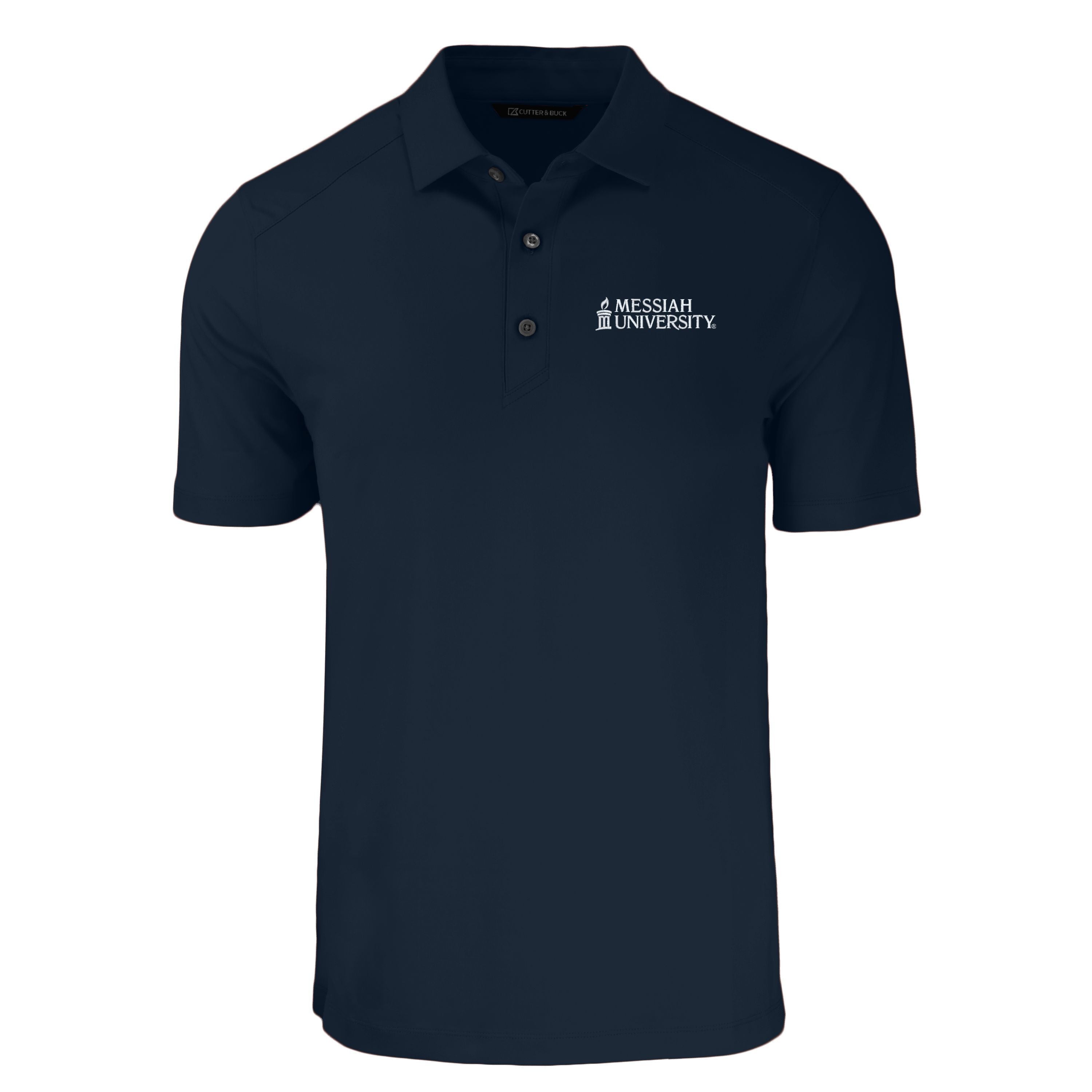 Forge Eco Stretch Recycled Mens Big &amp; Tall Polo | Navy/White