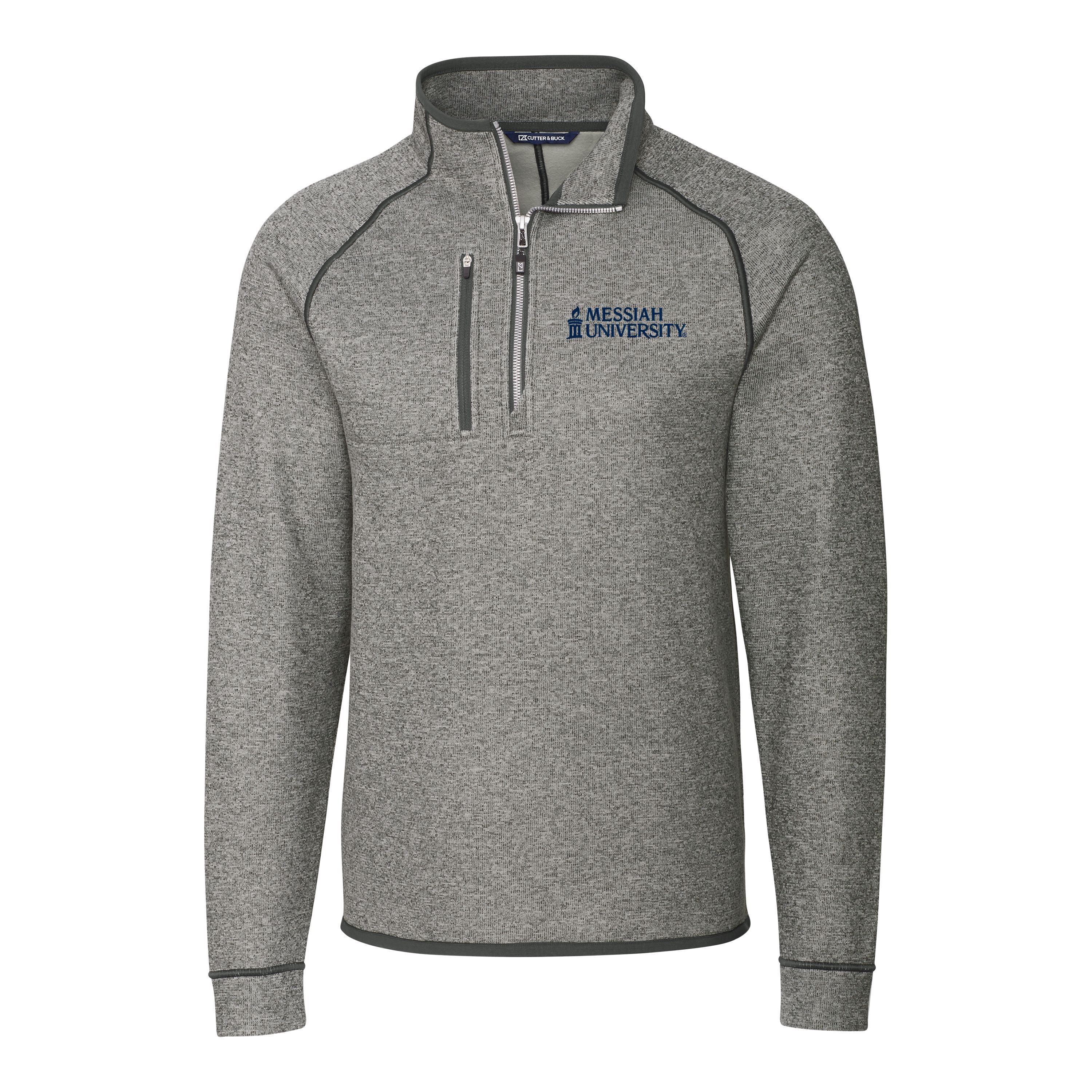 Mainsail Sweater-Knit Mens Big &amp; Tall Half Zip Pullover Jacket | Polished