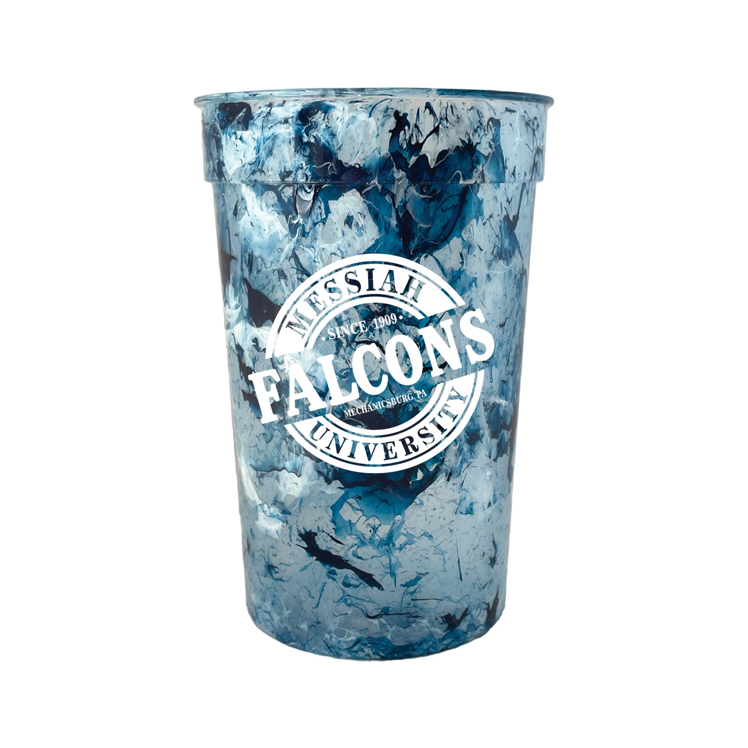 Color Splatter Stadium Cup | Navy