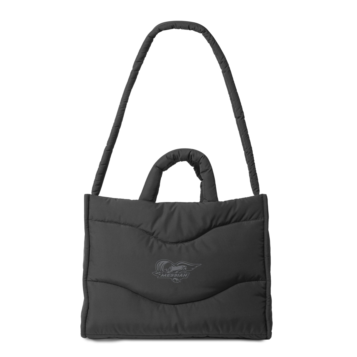 Wave Puff Tote | Black