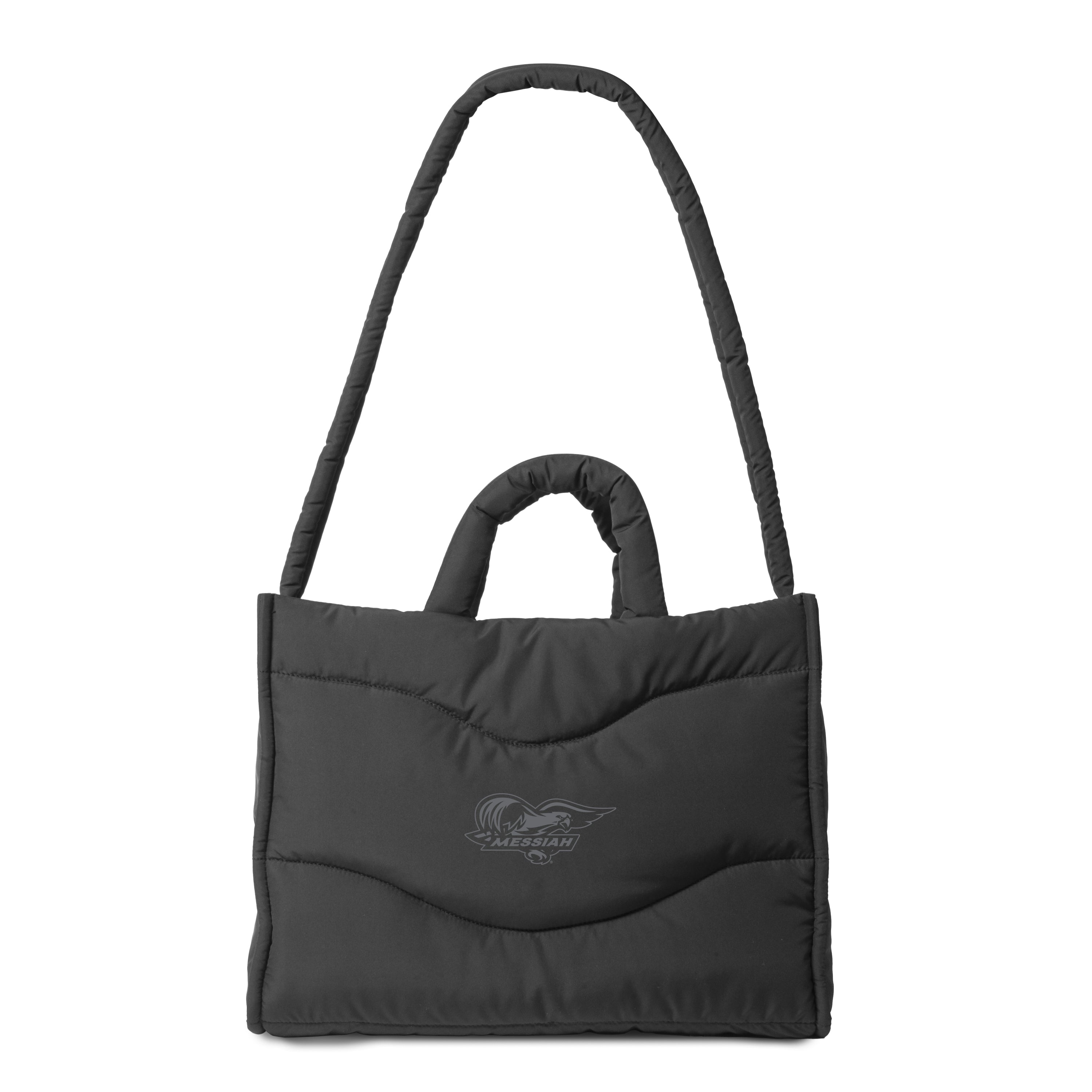 Wave Puff Tote | Black