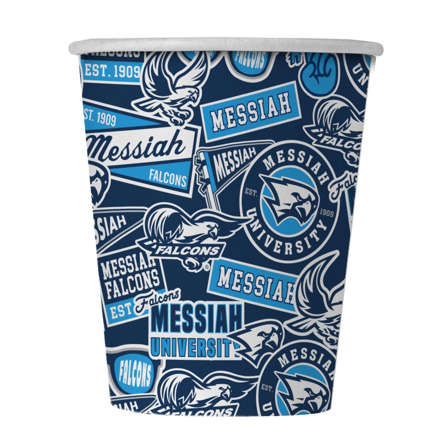 Paper Cups 25-Pack (12 oz) | Navy