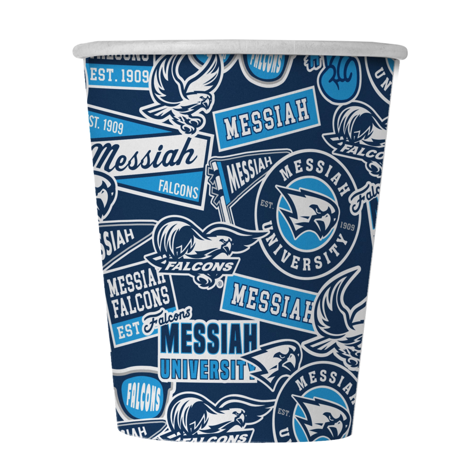 Paper Cups 25-Pack (12 oz) | Navy