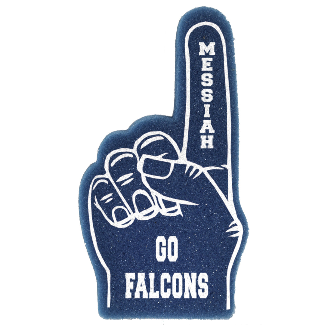 Mini Foam Finger | Navy
