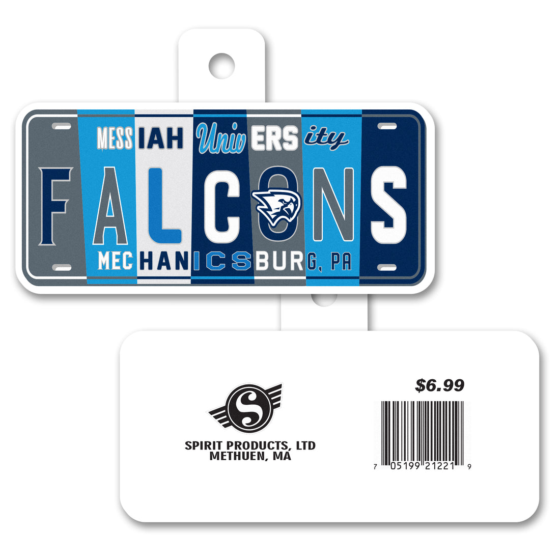 Blue Moon Stickers - Medium | License Plate