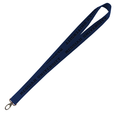 Phillips Jacquard Lanyard, Navy