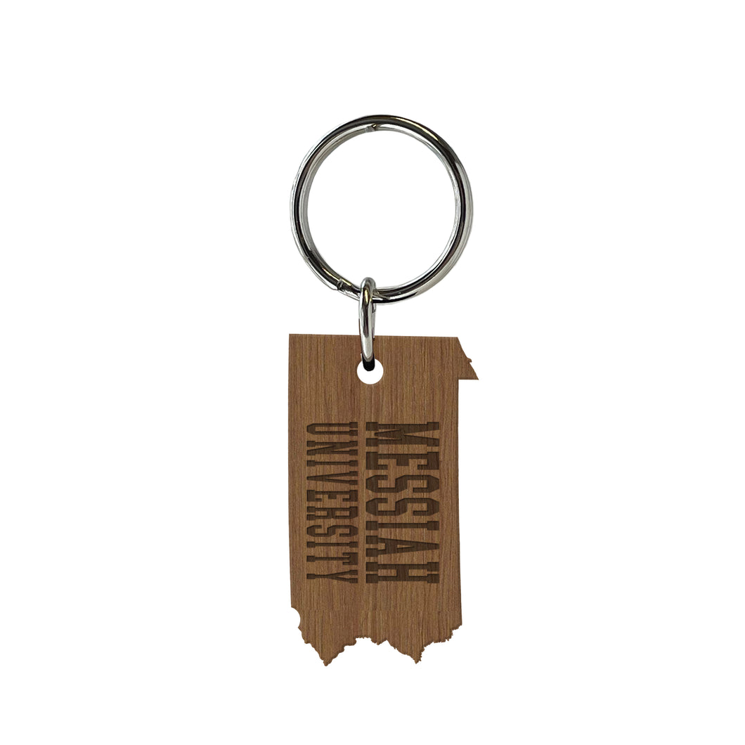 Wooden State Key Tag (F23)