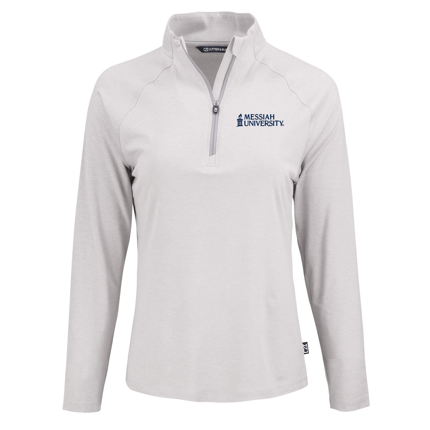 Coastline Epic Comfort Eco Womens Quarter Zip | Concrete