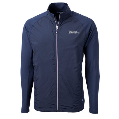 Adapt Eco Knit Full Zip Jacket (F23), Navy