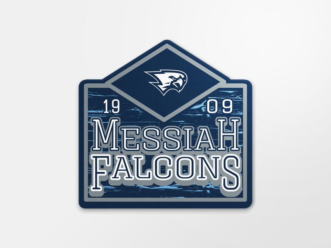 4 inch Weather Resistant Sticker | Wood Grain Sign