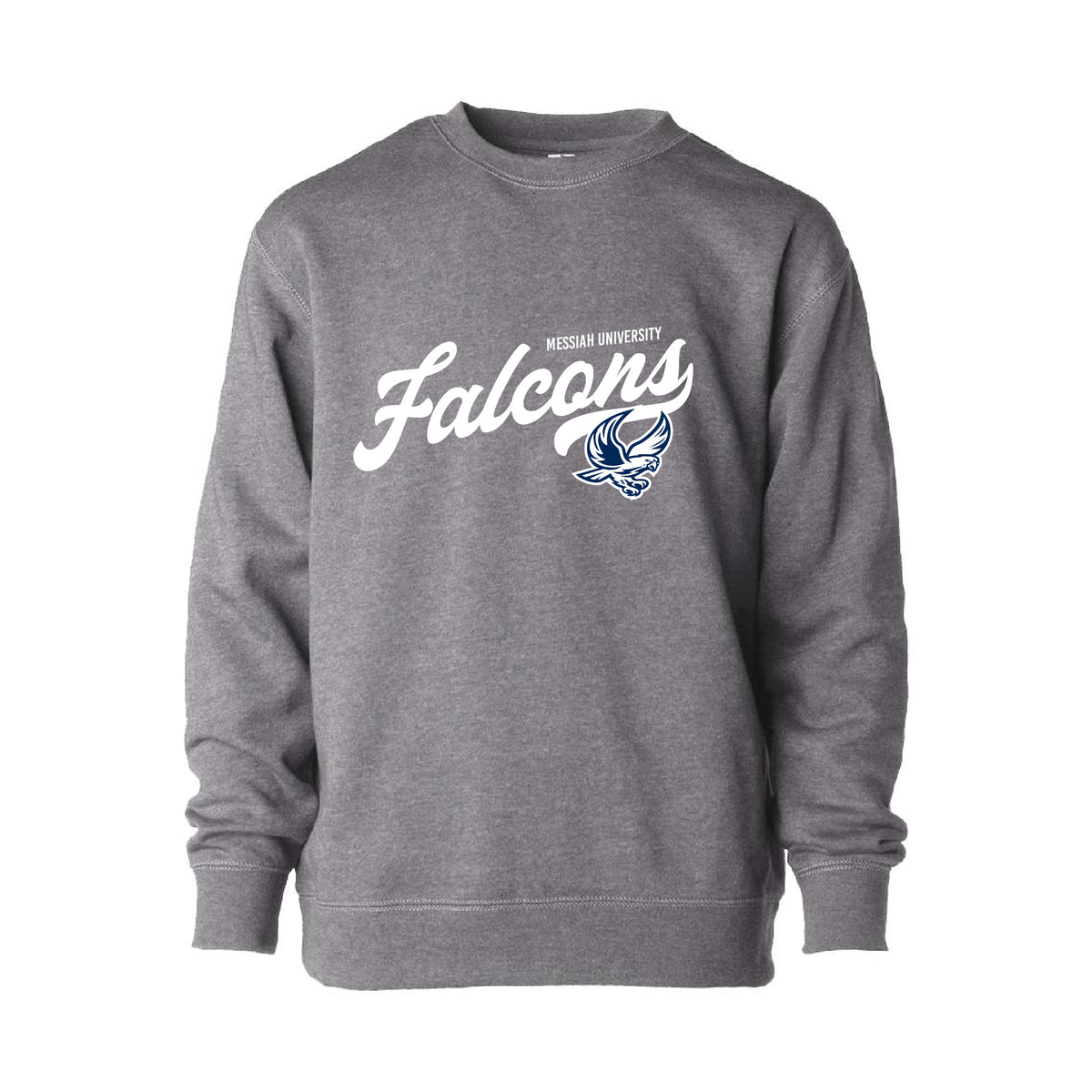 Toddler Vintage Script Crew | Nickel