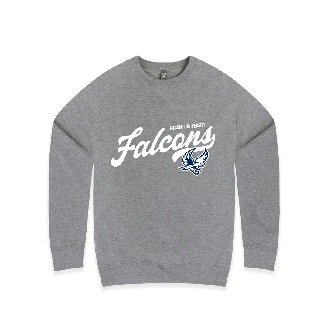 Youth Vintage Script Crew | Athletic Heather