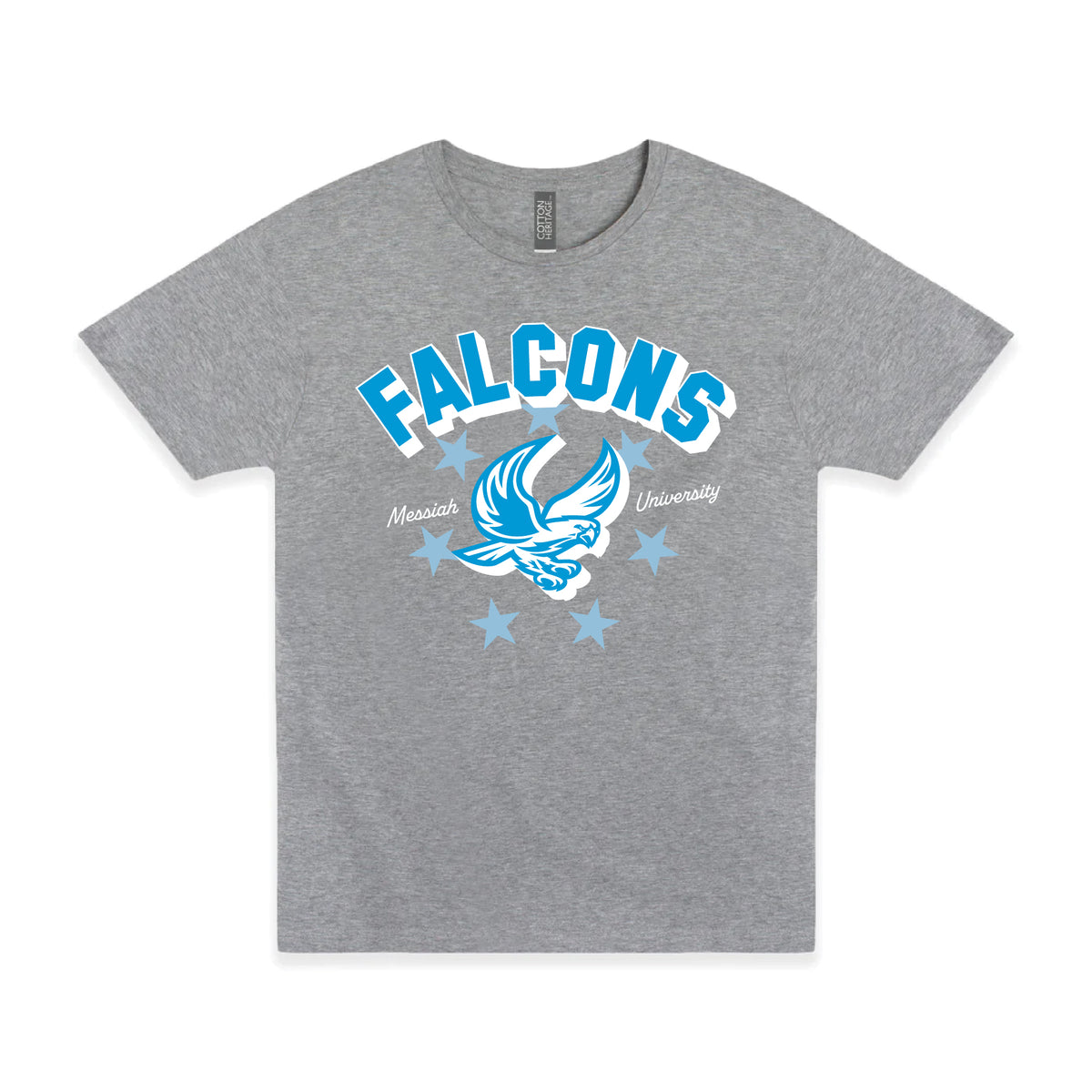 Youth Retro Mascot Tee | Athletic Heather