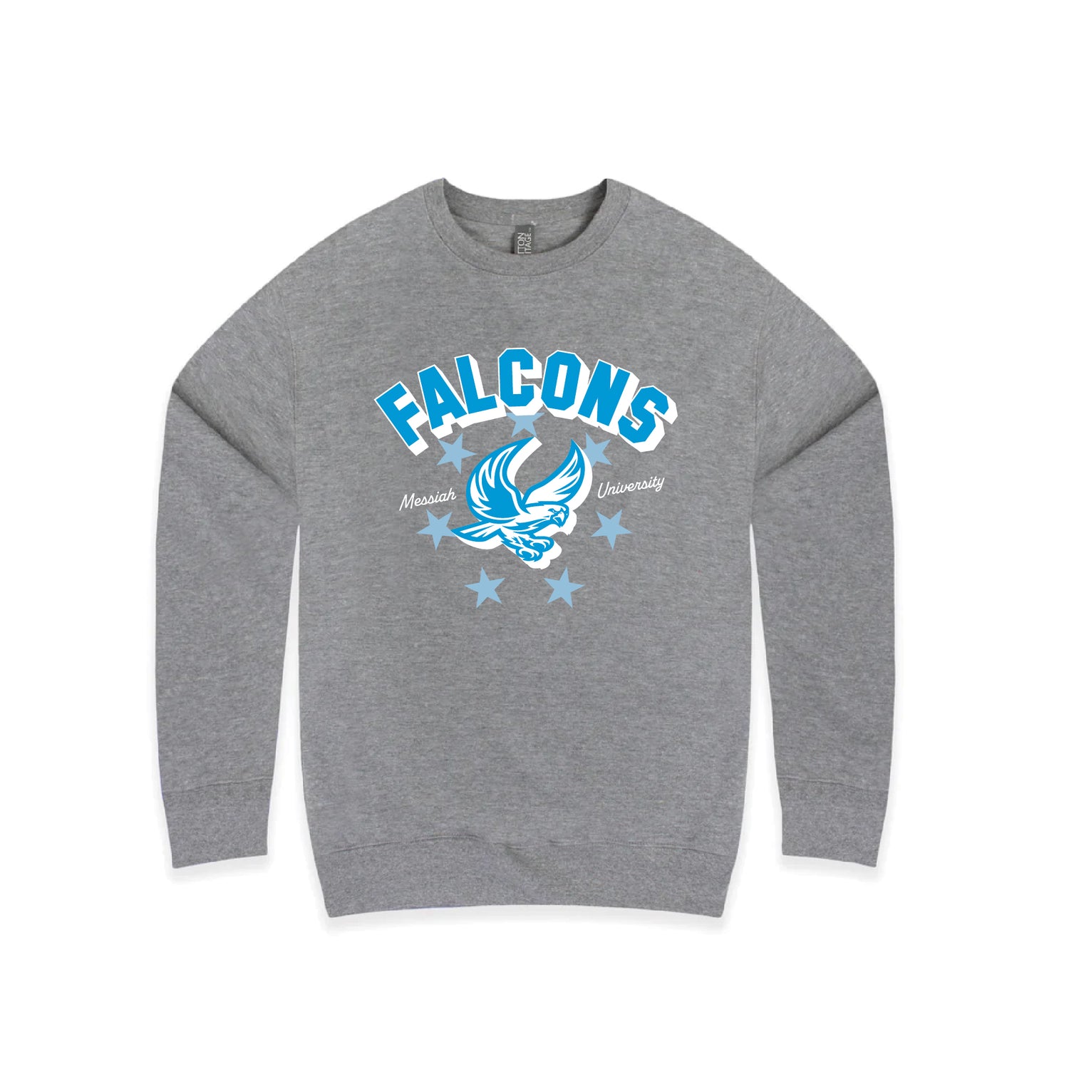 Youth Retro Mascot Crew | Athletic Heather